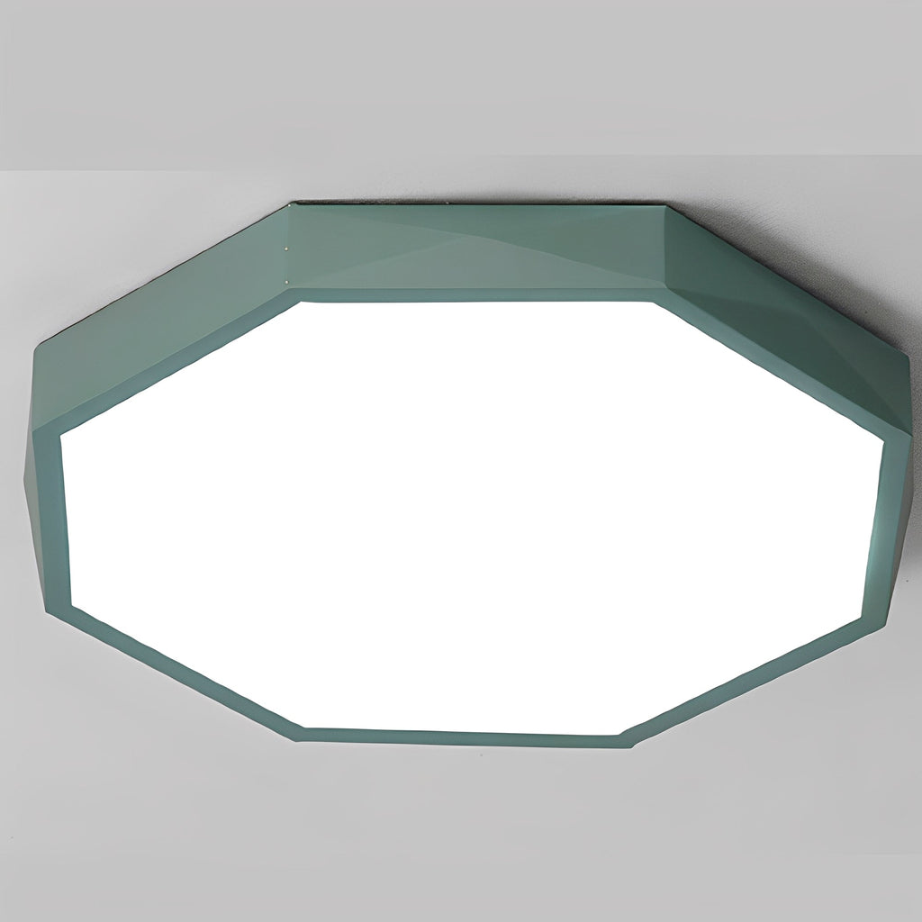Marcial – Macaron LED-Deckenleuchte im Muschel-Polygon-Stil