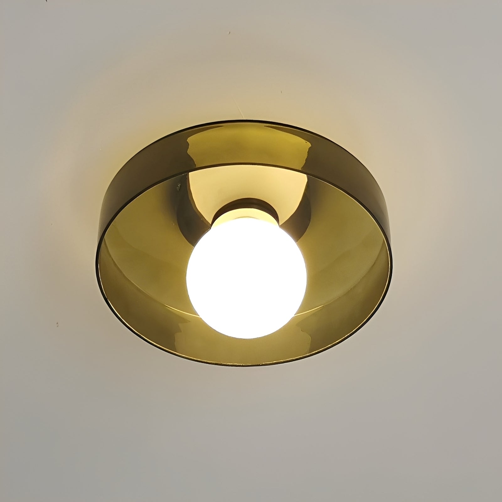 Amelie – Retro-Deckenleuchte aus Glas