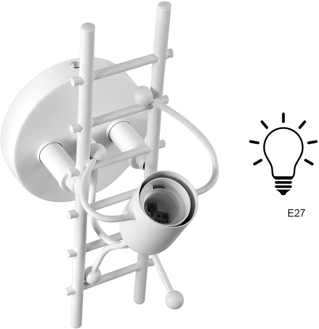Nerio – Moderne Wandlampe in Treppenform