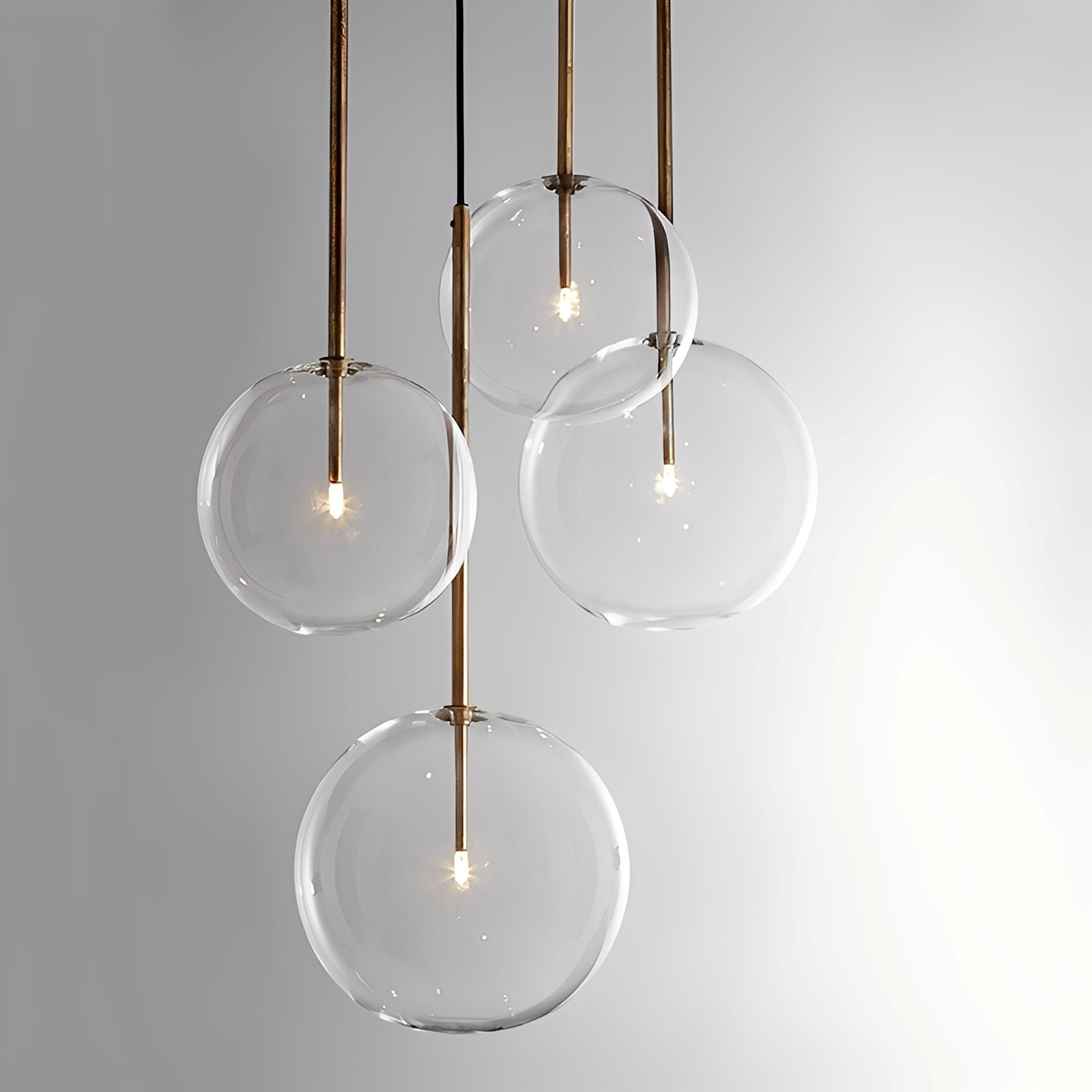 Lexie – Kreativer Glasball Kronleuchter