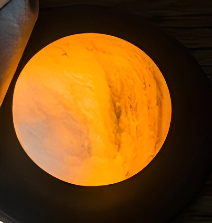 Selina – Mineralische Nachttischlampe