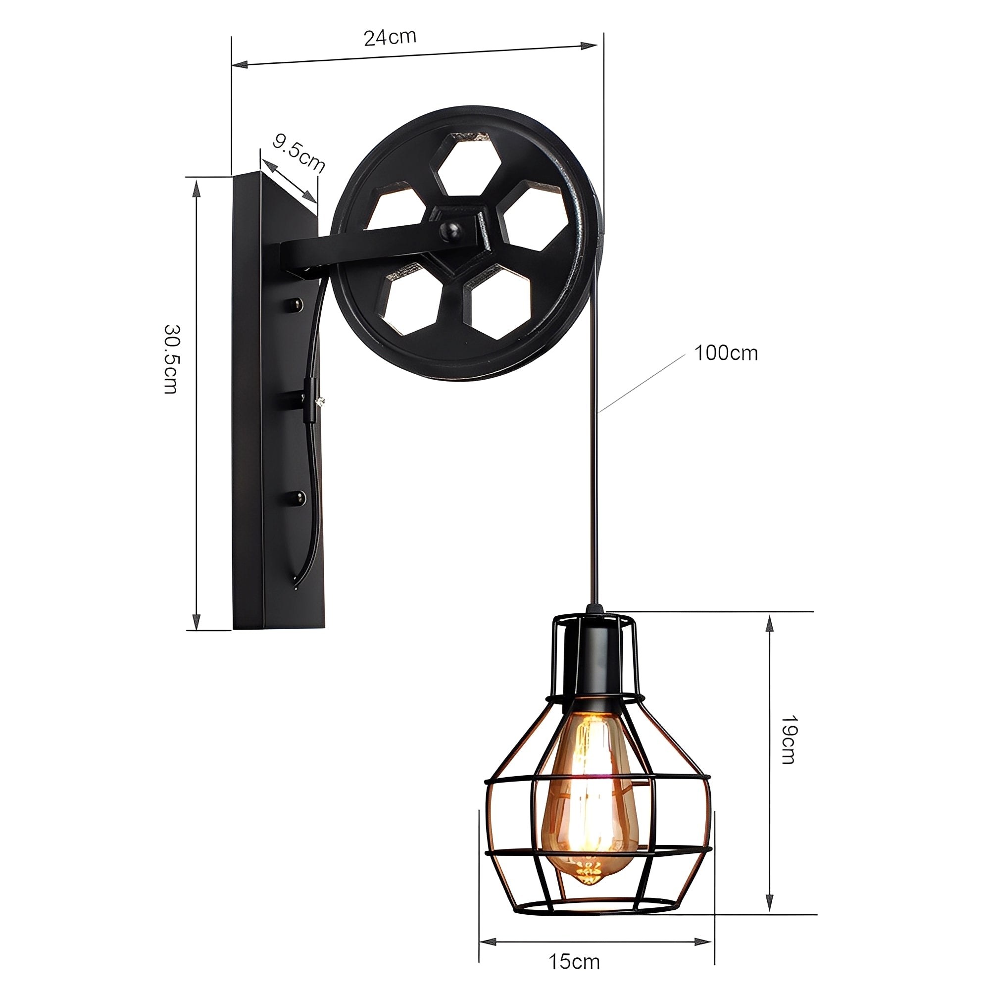 Tessa – Persönliche Wandlampe
