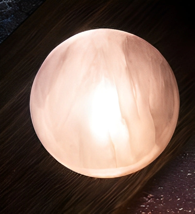 Selina – Mineralische Nachttischlampe