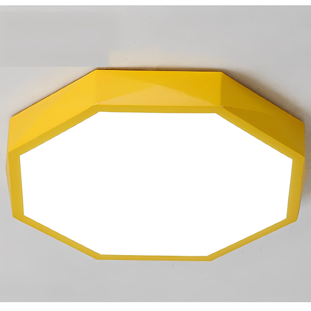 Marcial – Macaron LED-Deckenleuchte im Muschel-Polygon-Stil