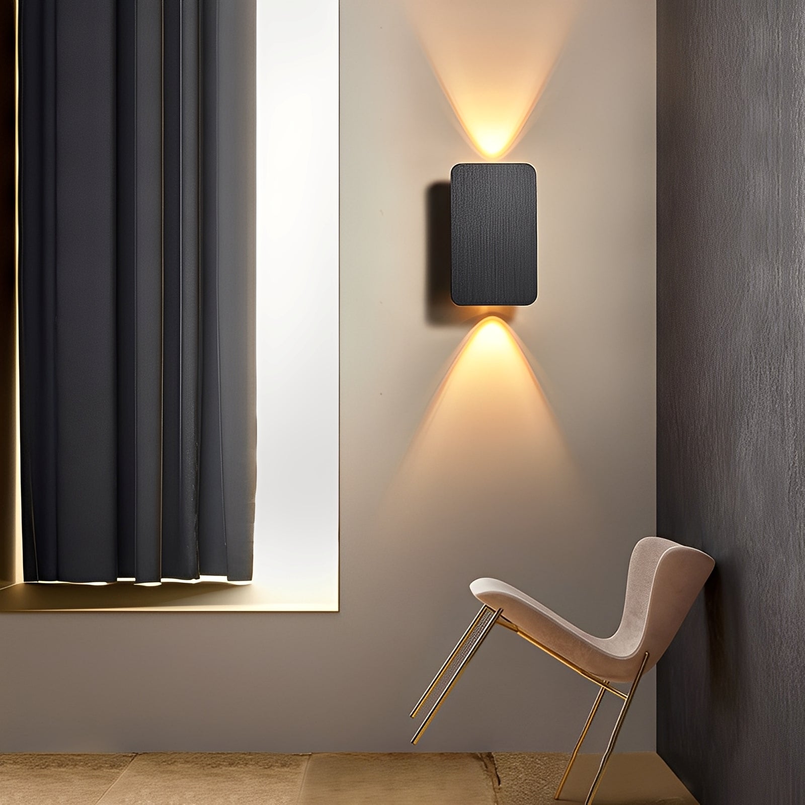 Cindro – Schlichte LED-Wandlampe