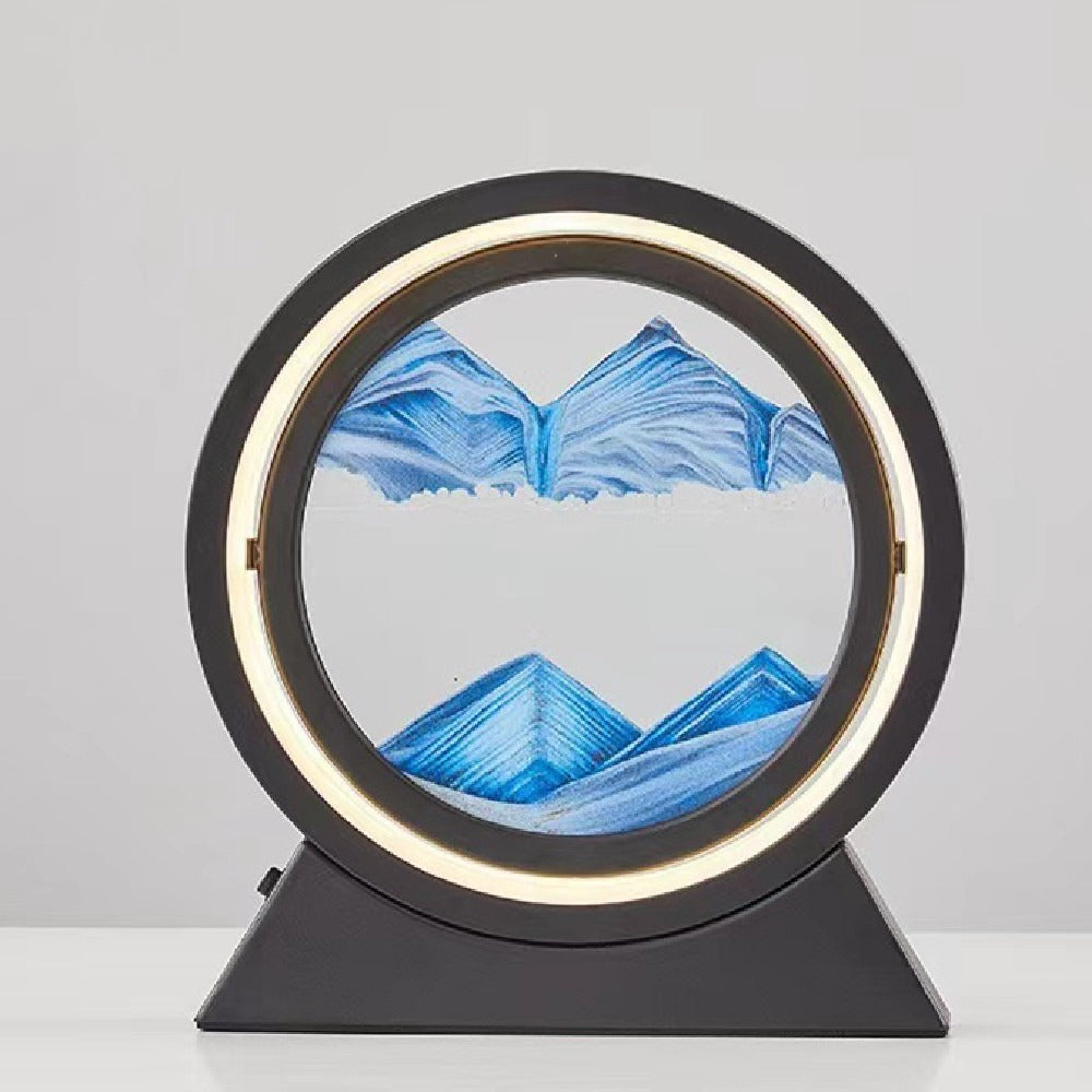 Elsa – Zeitgenössische Sanduhr-Lampe