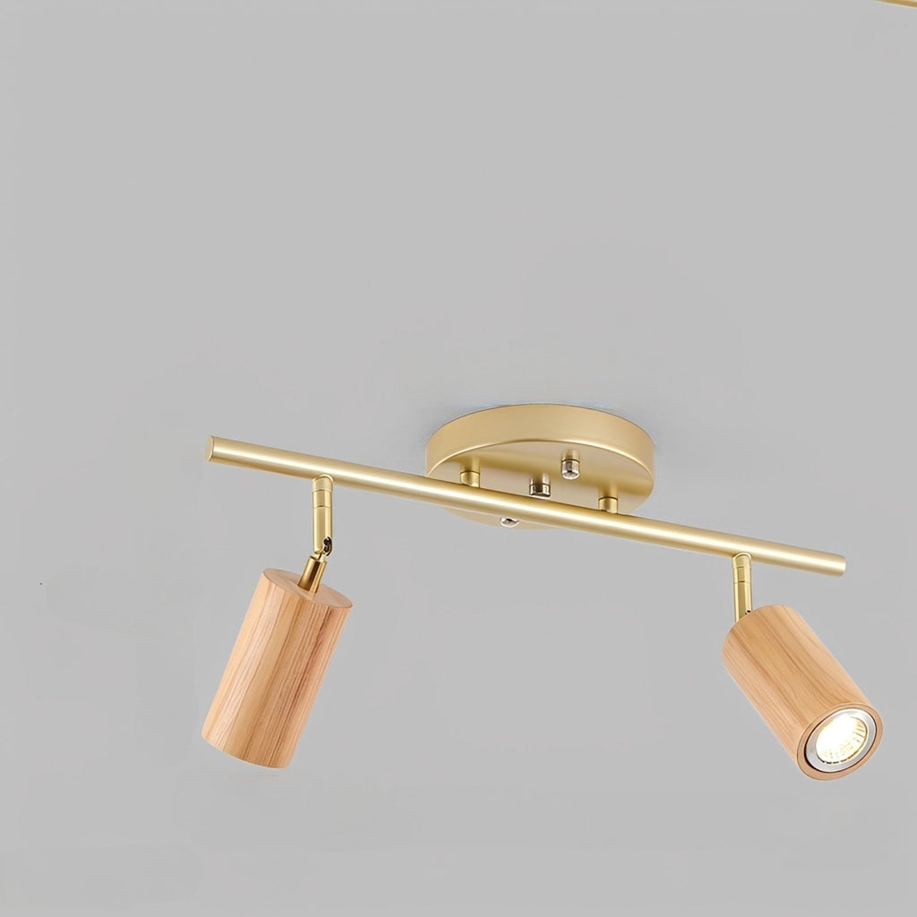 Nerea – Moderne Holz-Deckenlampe
