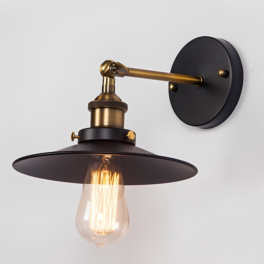 Rafael – Vintage Eisen-Wandleuchte