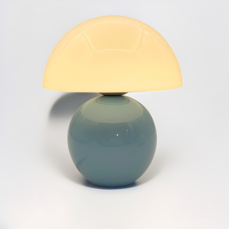 Riko – Keramik-Tischlampe im Pilzstil