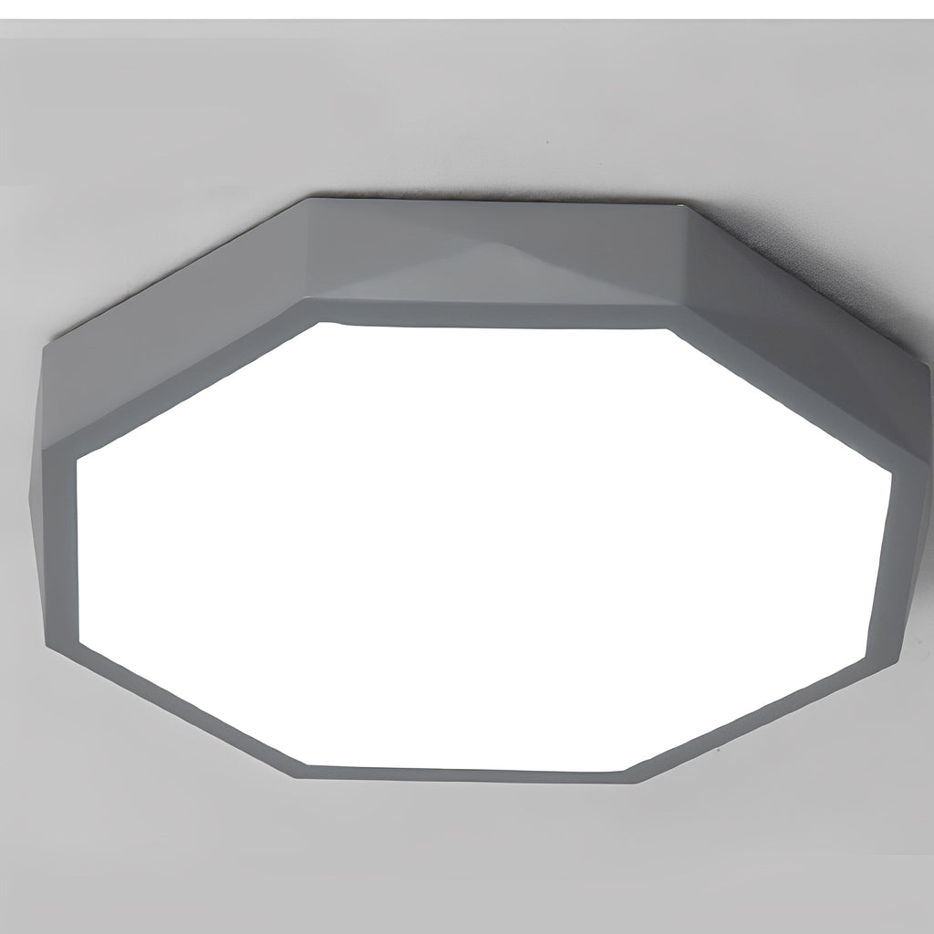 Marcial – Macaron LED-Deckenleuchte im Muschel-Polygon-Stil