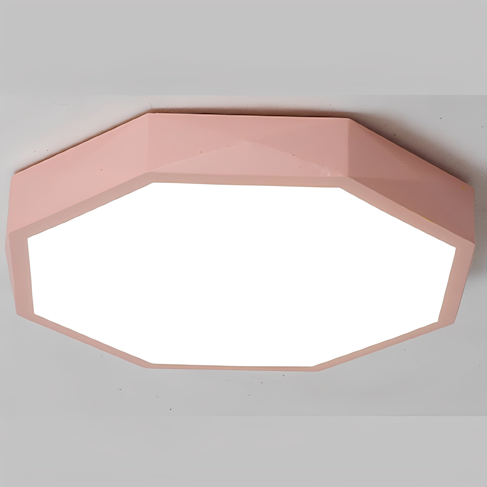 Marcial – Macaron LED-Deckenleuchte im Muschel-Polygon-Stil