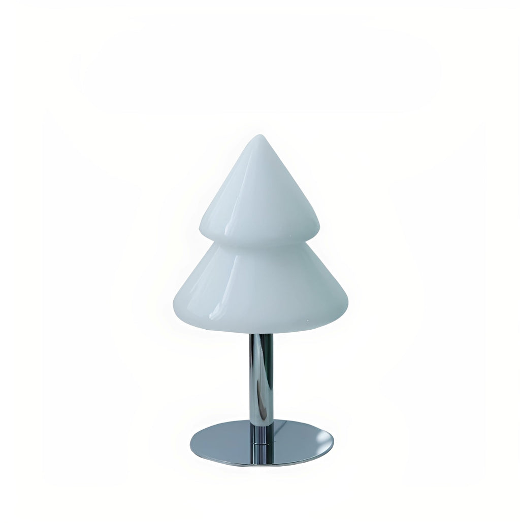Noelle – Bunte Tischlampe in Tannenbaumform