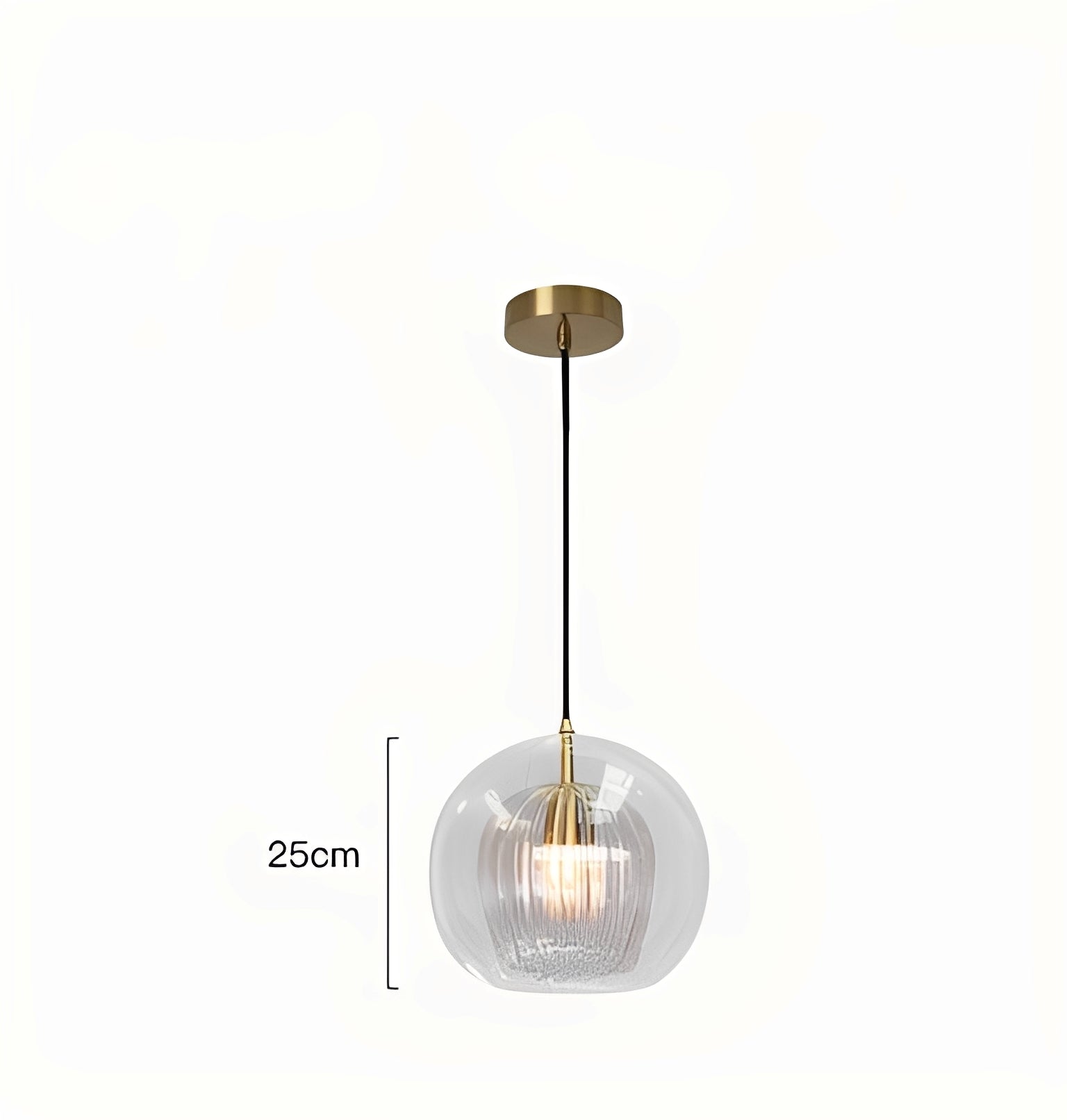 Mira – Einfache Glas-Pendelleuchte