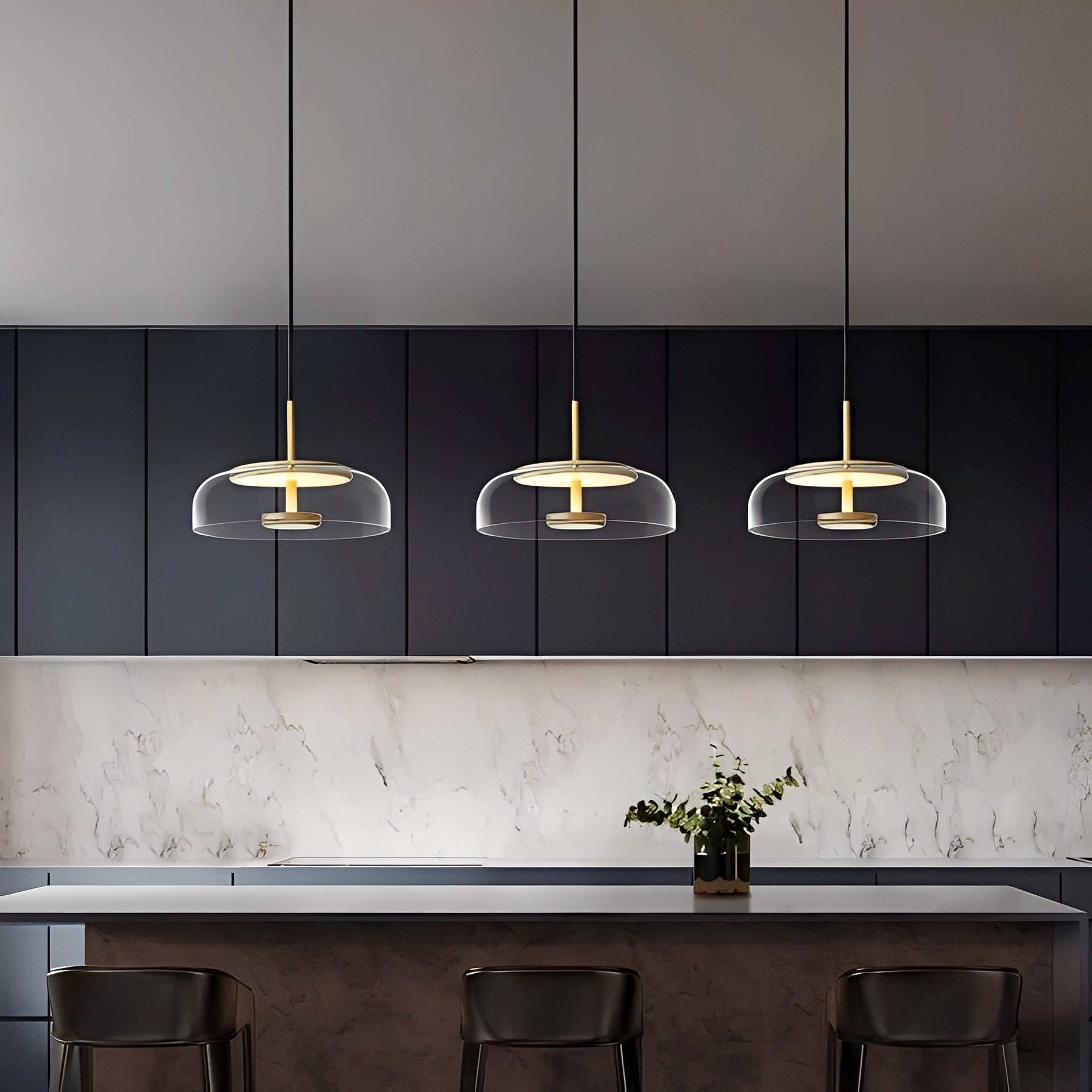 Marlie – Glas-Pendelleuchte im skandinavischen Stil