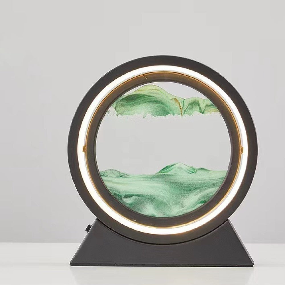 Elsa – Zeitgenössische Sanduhr-Lampe