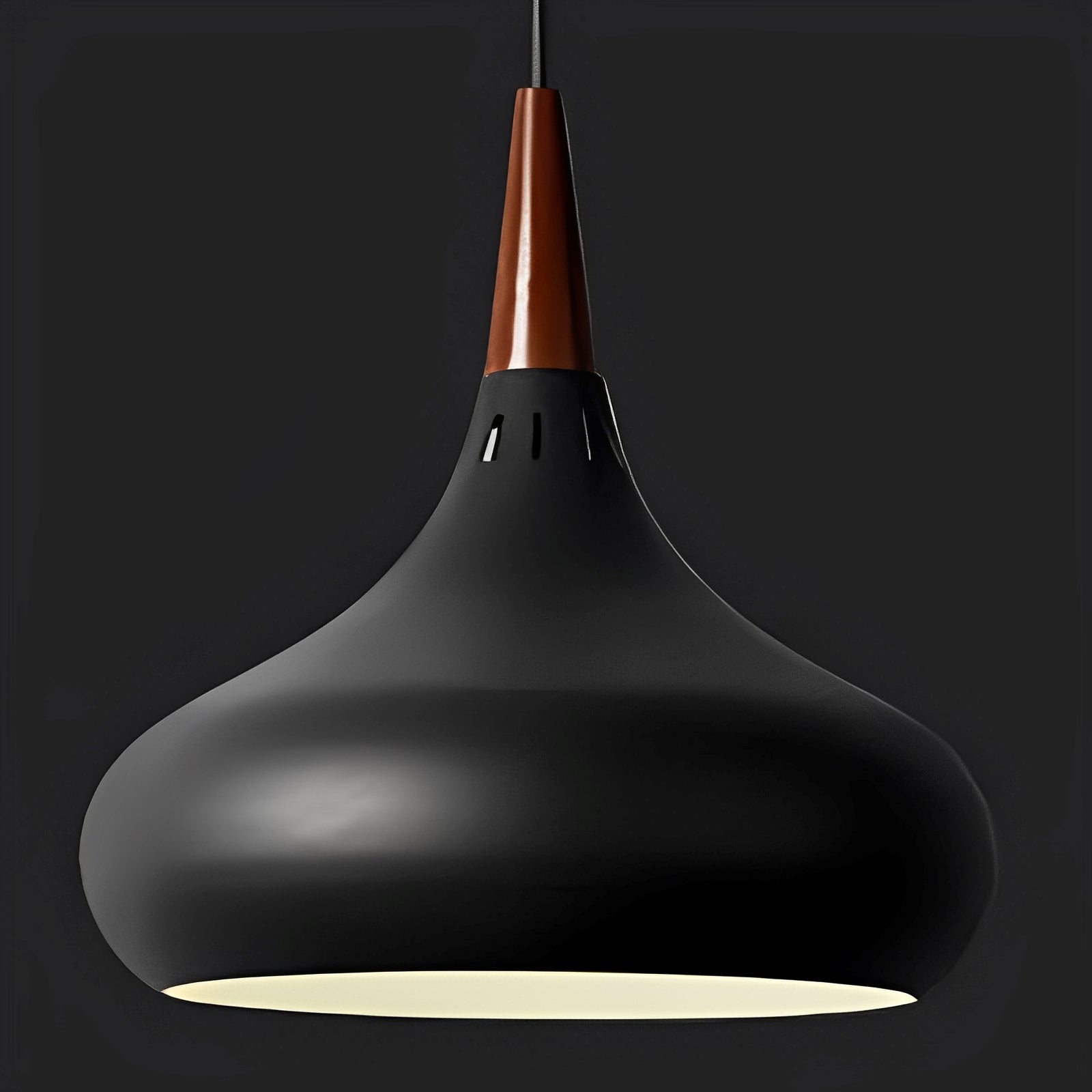 Shaira – Schlichte Holz-LED Hängeleuchte