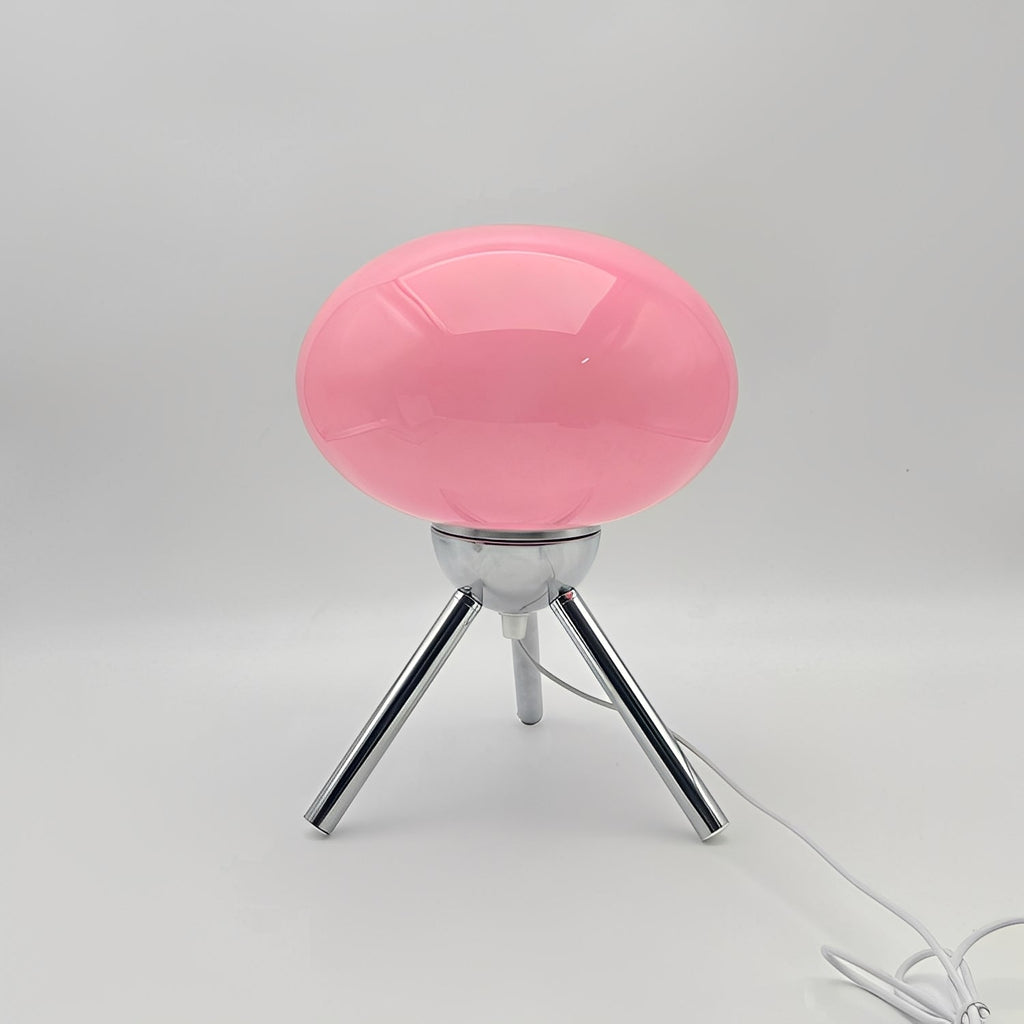 Elina – Dreieckige Baumwoll-Licht Tischlampe