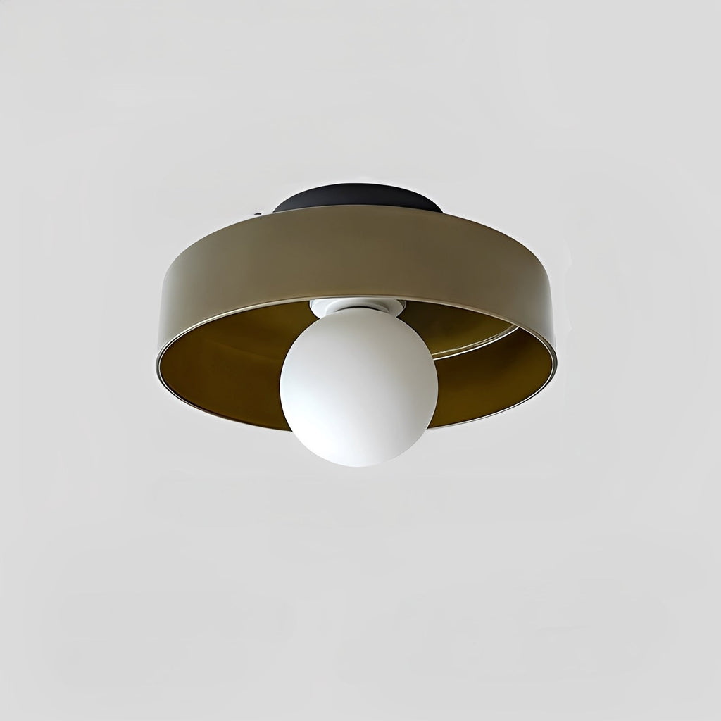 Amelie – Retro-Deckenleuchte aus Glas