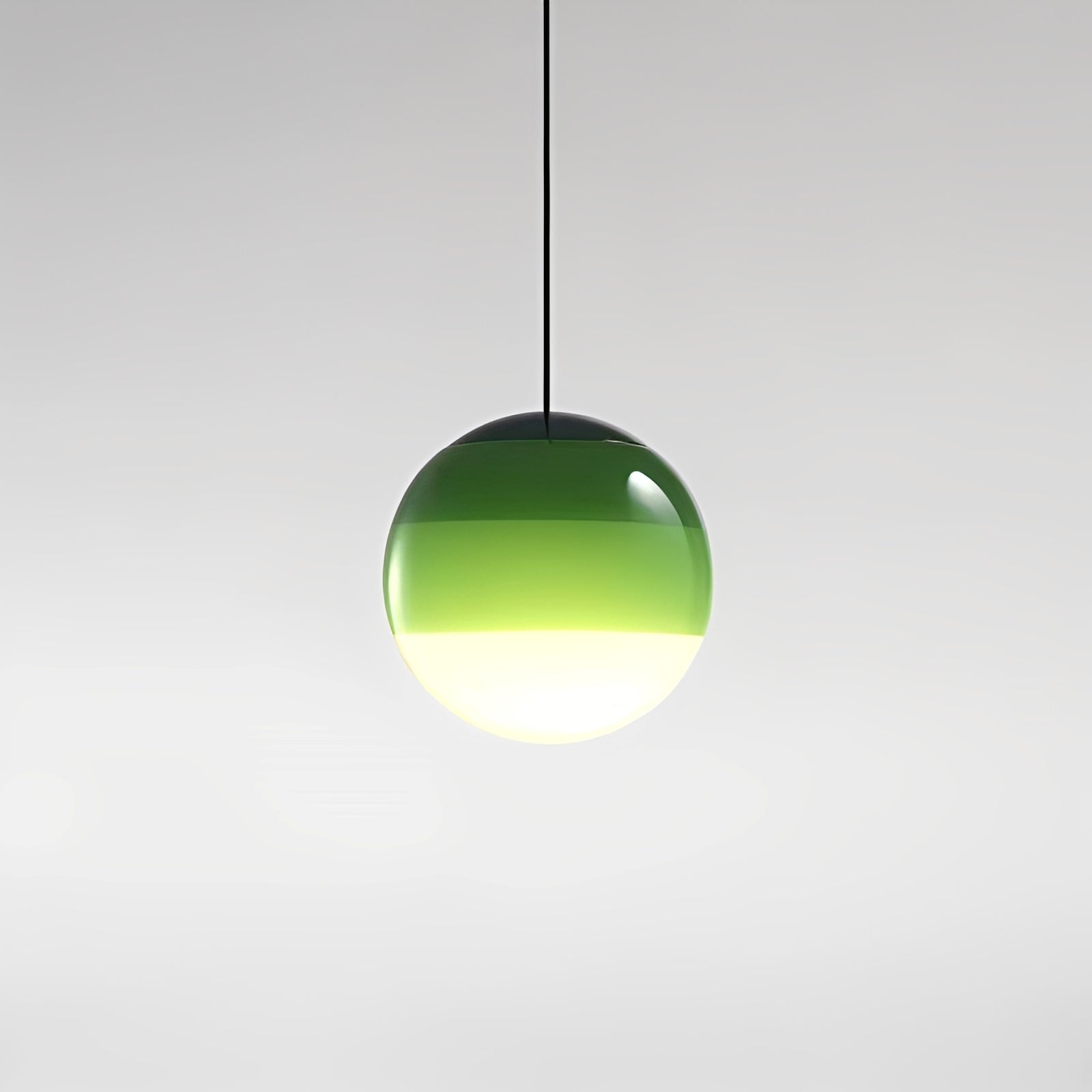 Anne – Nordische Pendelleuchte aus buntem Glas