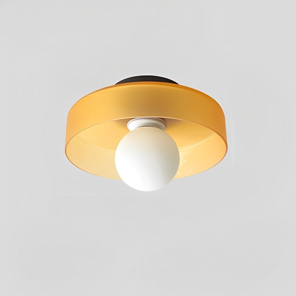 Amelie – Retro-Deckenleuchte aus Glas