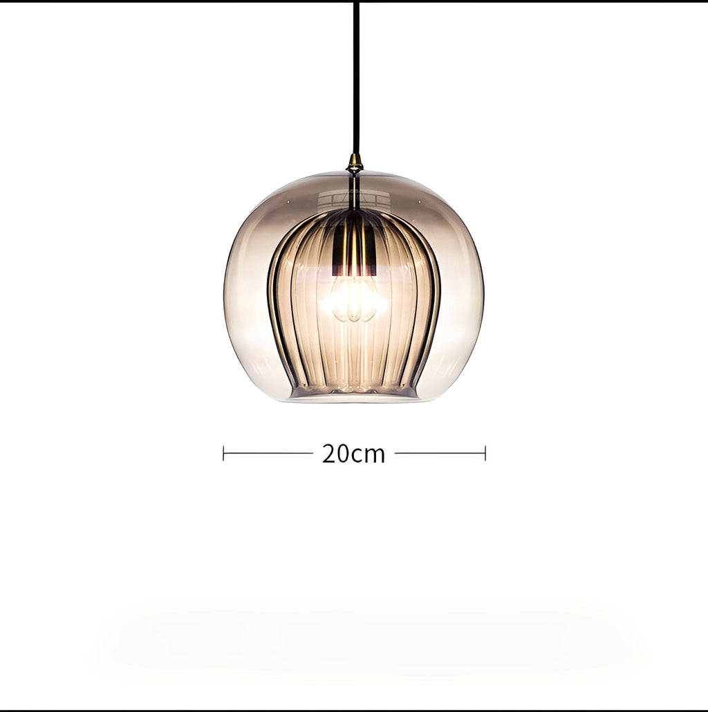 Mira – Einfache Glas-Pendelleuchte