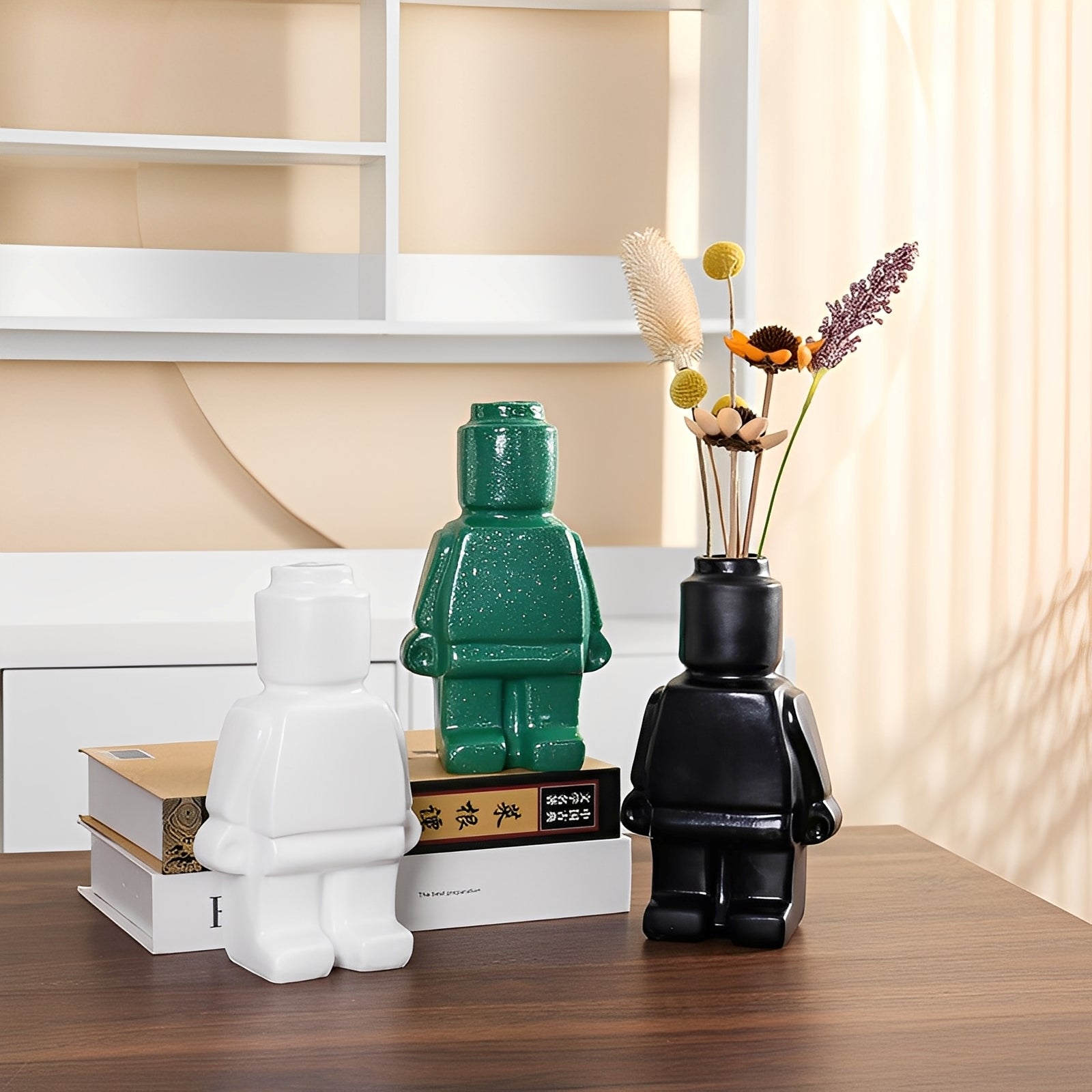 Romy – Dekorative Trockenblumenvase
