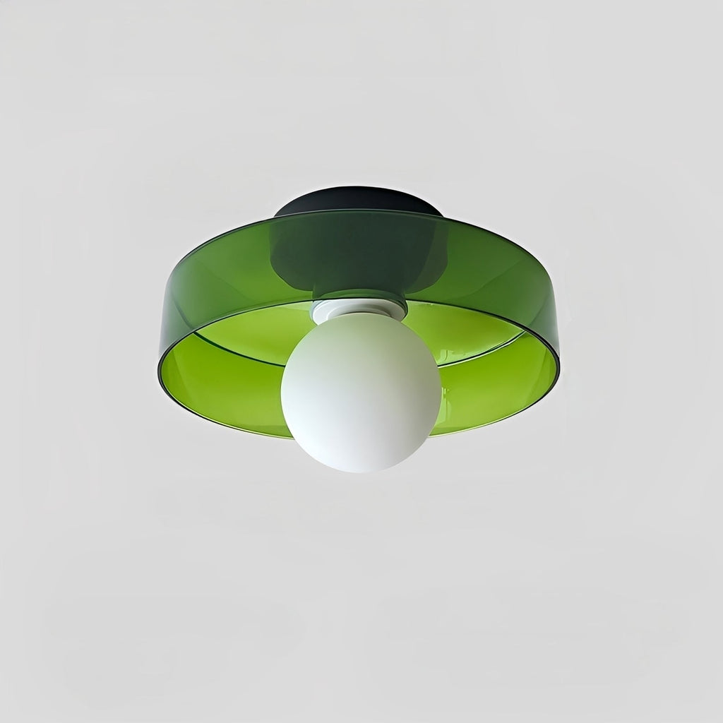 Amelie – Retro-Deckenleuchte aus Glas