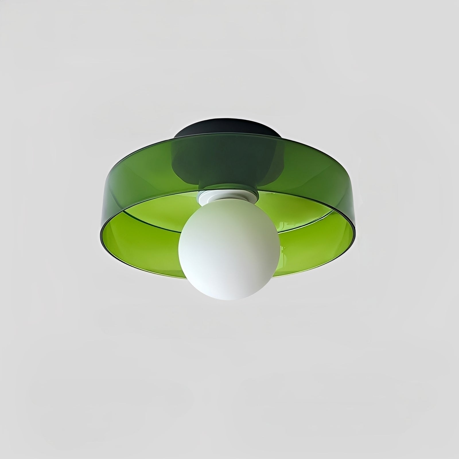 Amelie – Retro-Deckenleuchte aus Glas