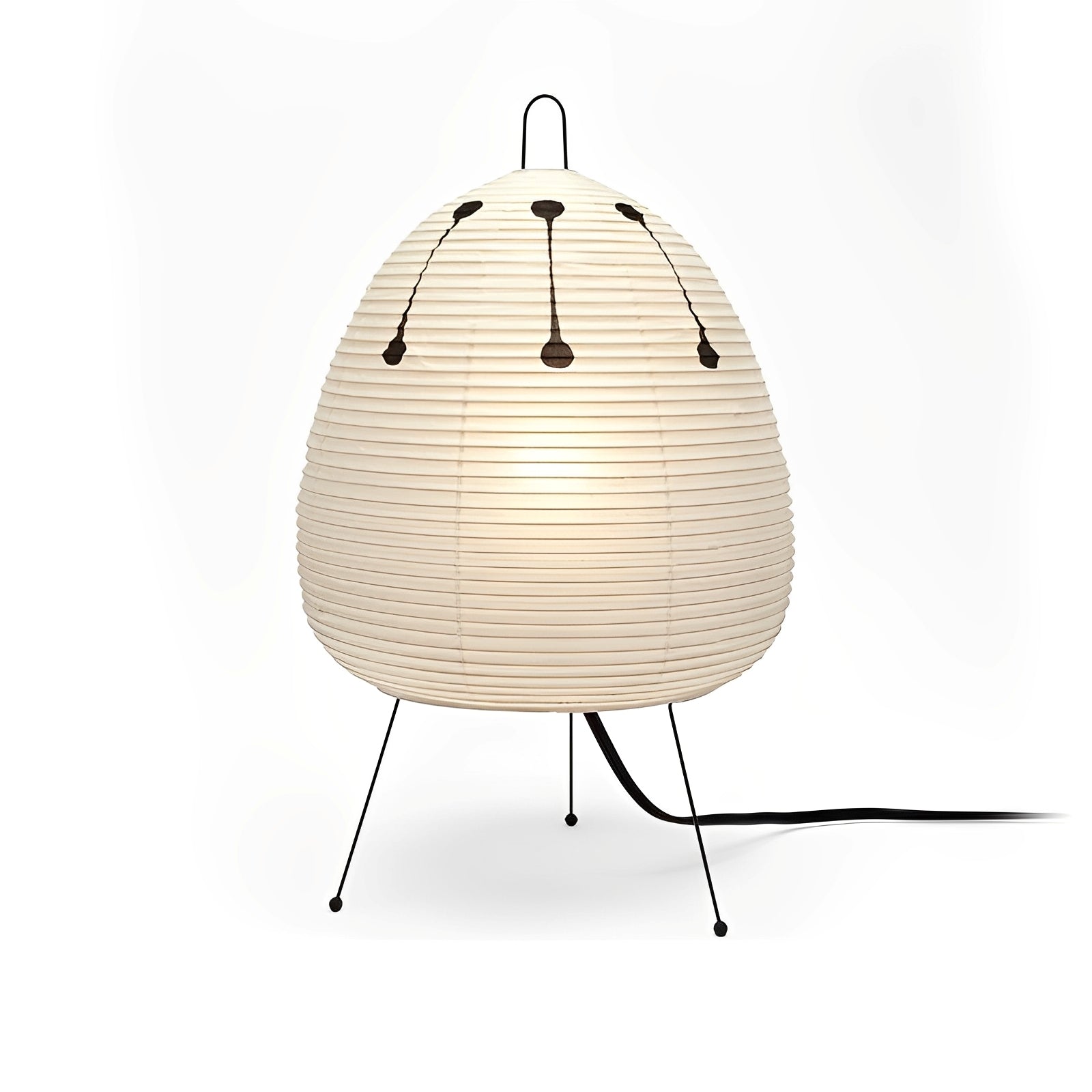Suki – Japanische Tischlampe mit Reispapier-Lampenschirm