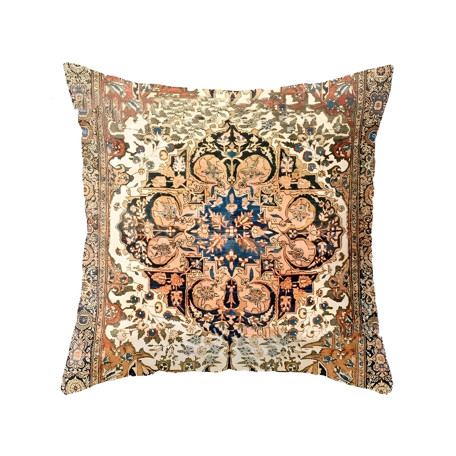 Safiya – Vintage-inspirierter marokkanischer Kissenüberzug