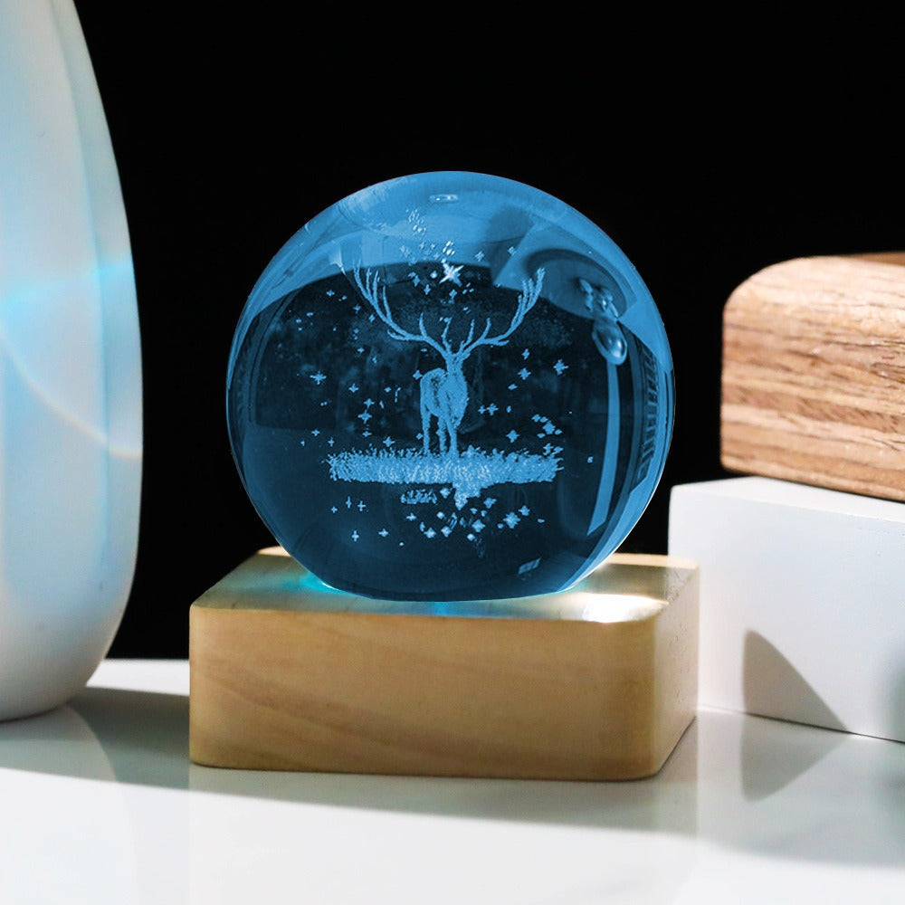 Aura – 3D Kristallkugel