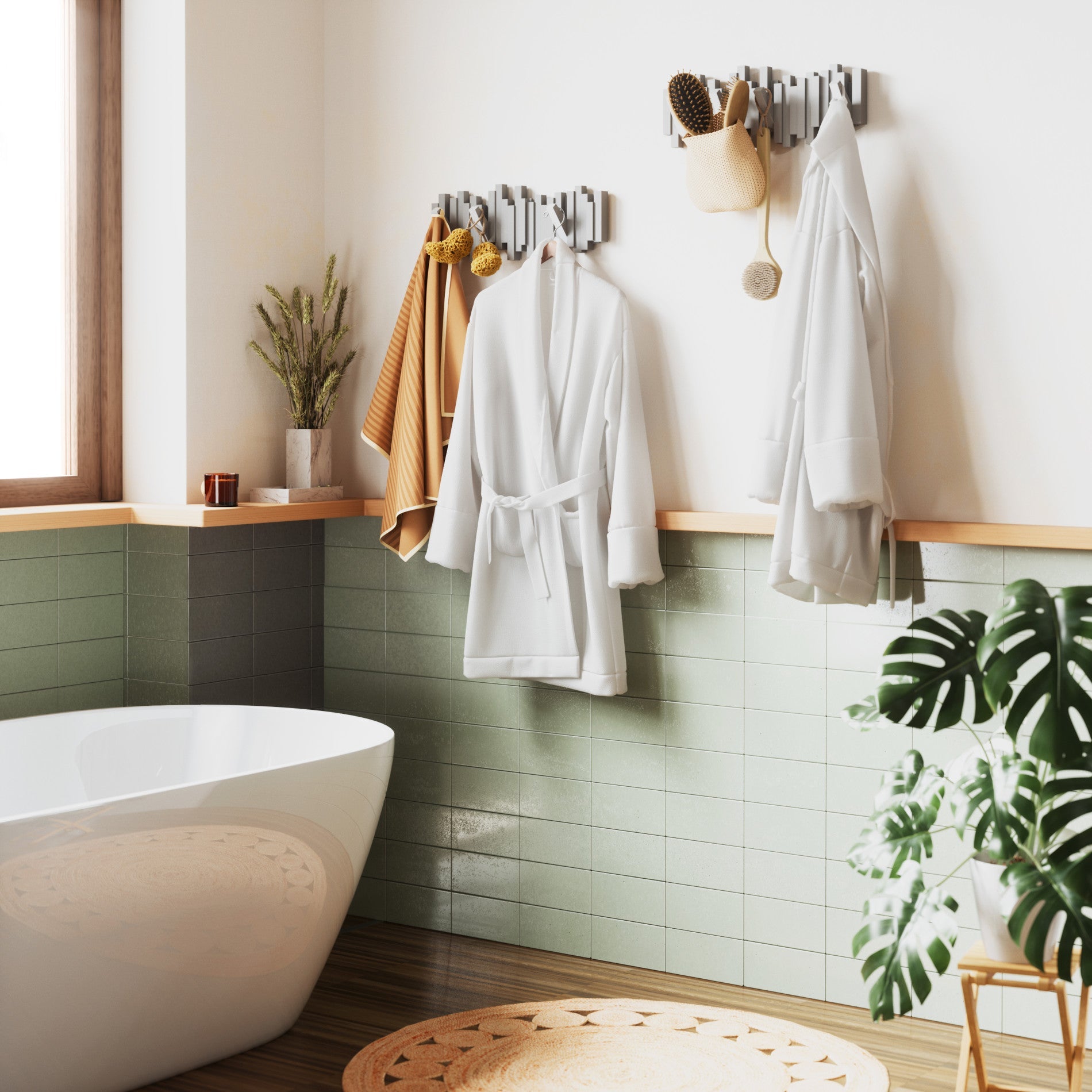 Wandhaken - Nordic Minimalist Wandhaken Dekor