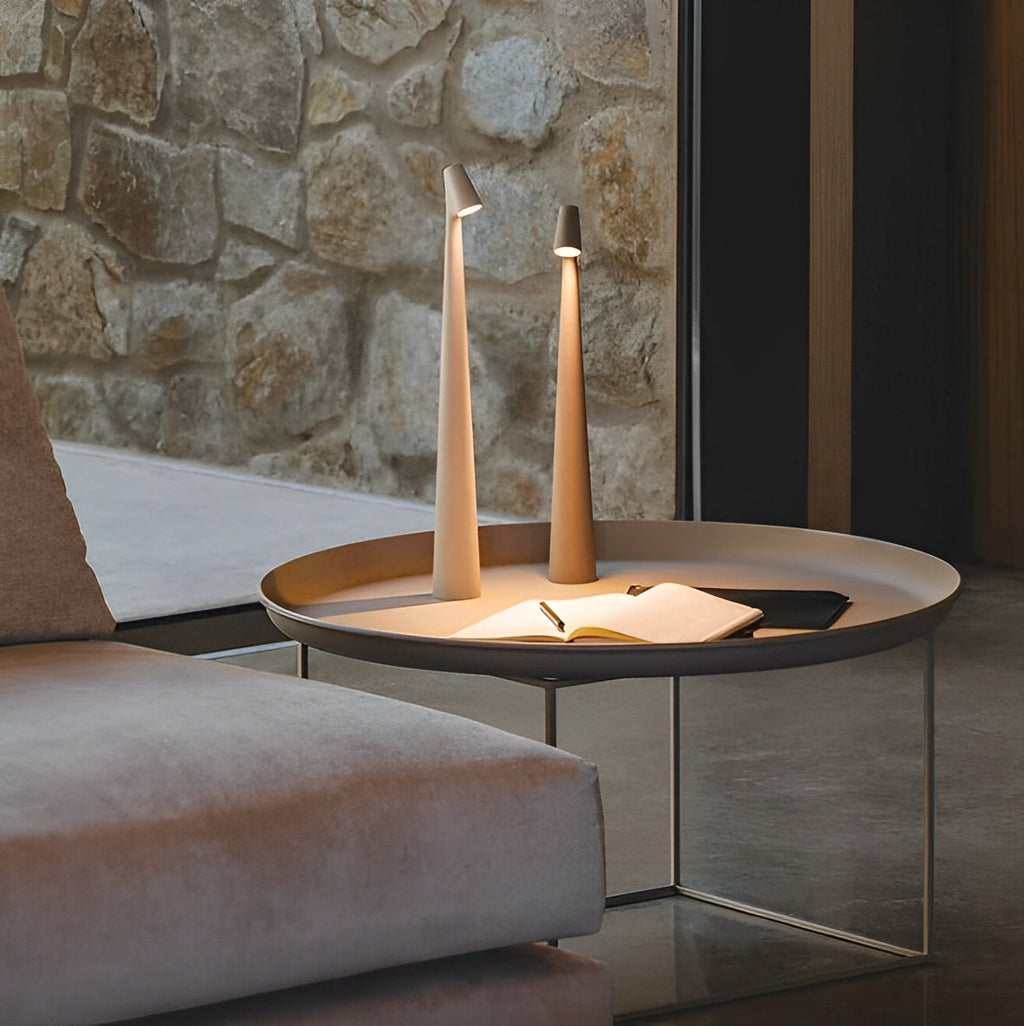 Luma – Tragbare LED Tischleuchte im skandinavischen Design