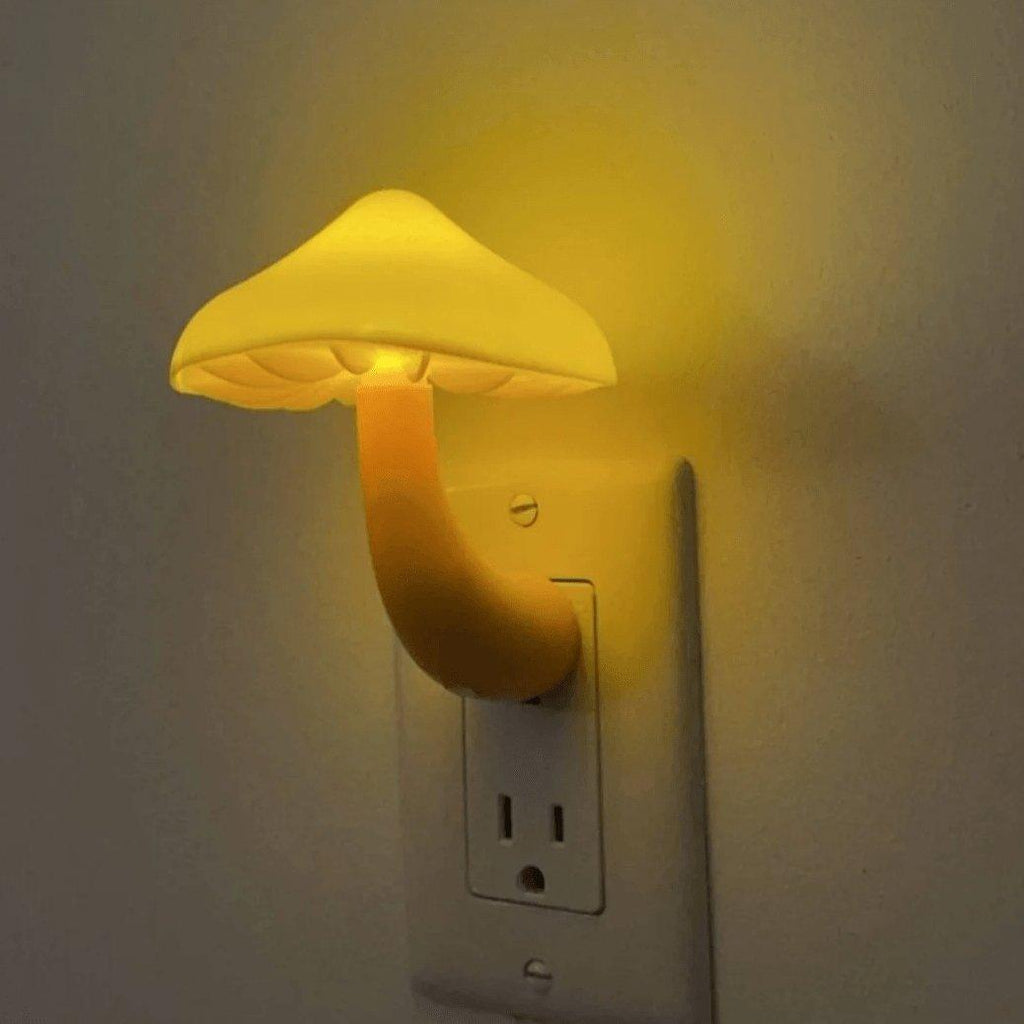 MushGlow – Warmes LED-Pilz-Nachtlicht für Kinderzimmer