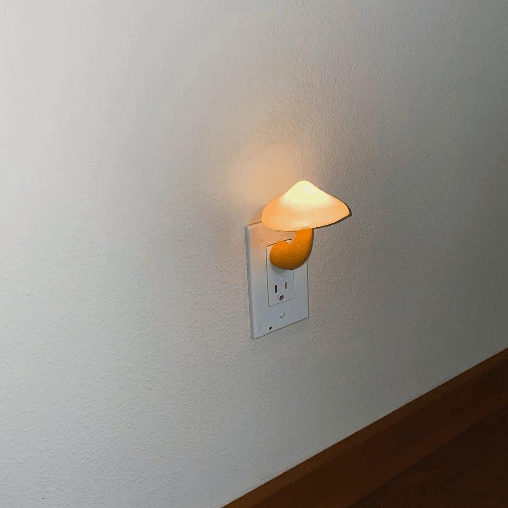 MushGlow – Warmes LED-Pilz-Nachtlicht für Kinderzimmer