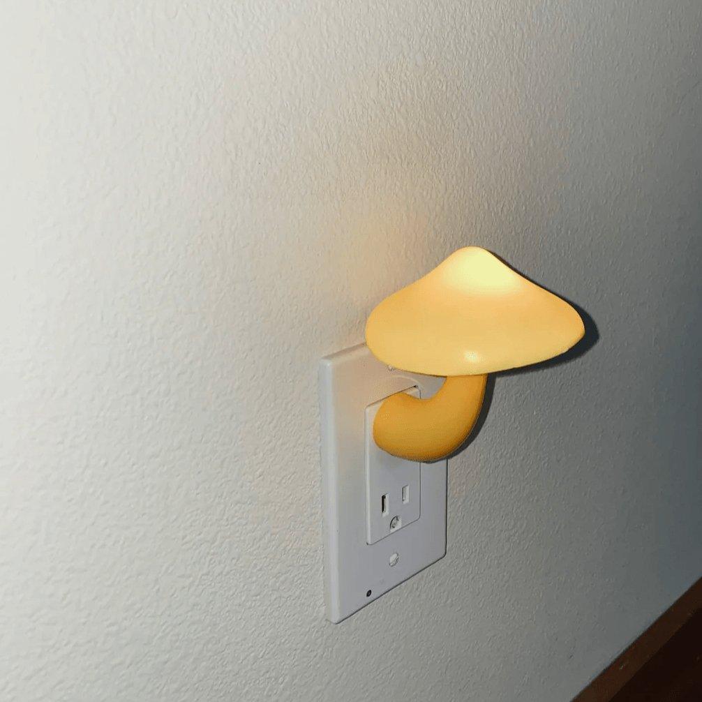 MushGlow – Warmes LED-Pilz-Nachtlicht für Kinderzimmer