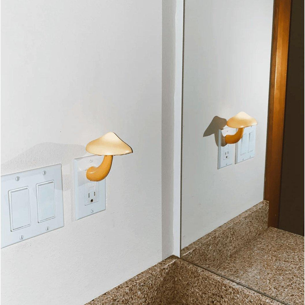 MushGlow – Warmes LED-Pilz-Nachtlicht für Kinderzimmer