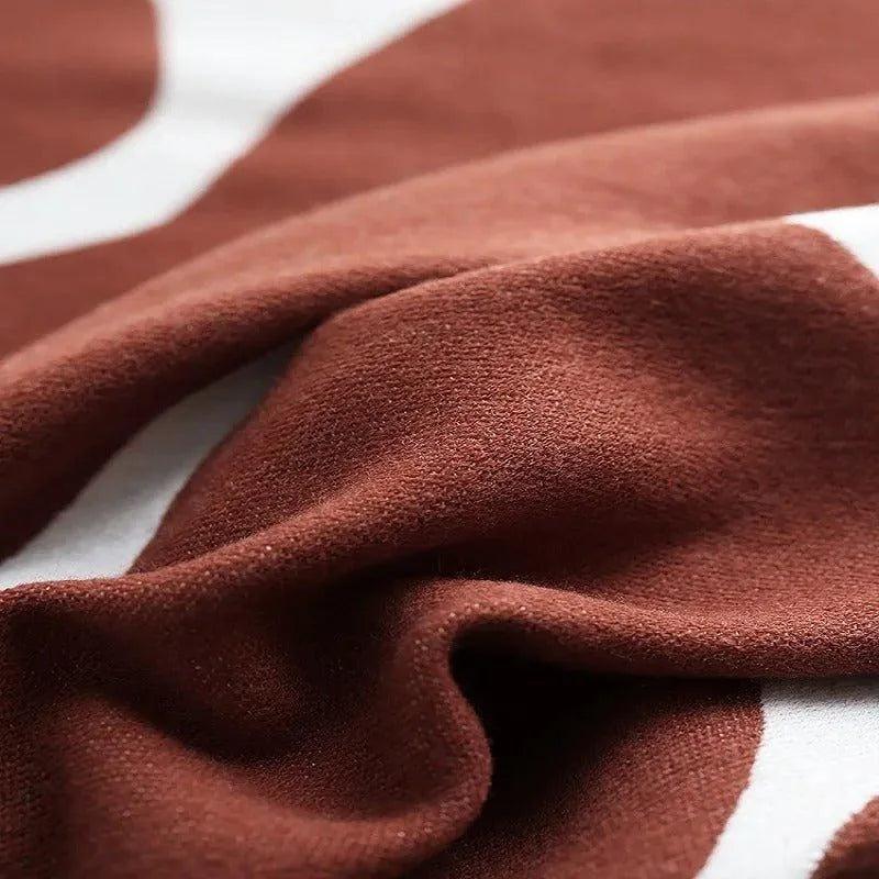 Akemi – Jacquard-Cashmere-Wolldecke