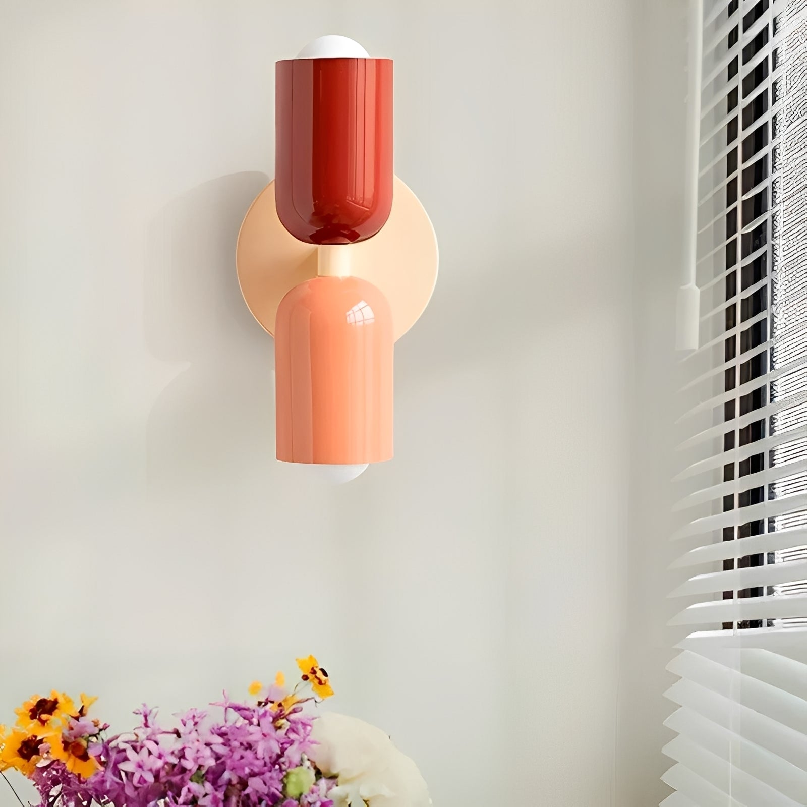 Eloise – Moderne Wandleuchte mit zwei Köpfen