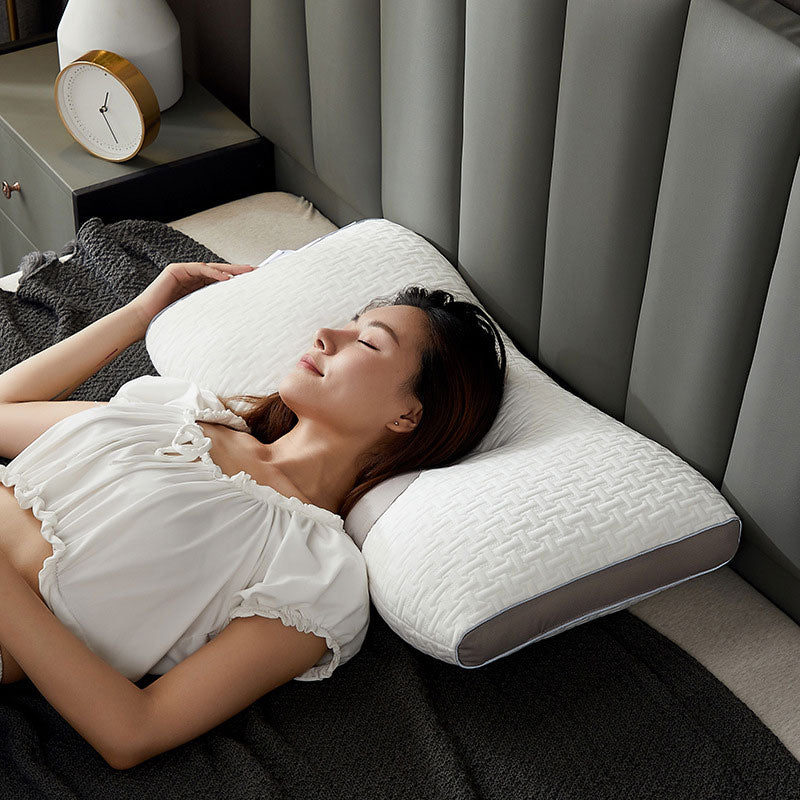 ErgoDream – Hybrid-Kissen für Rücken- und Seitenschläfer mit Stützeffekt
