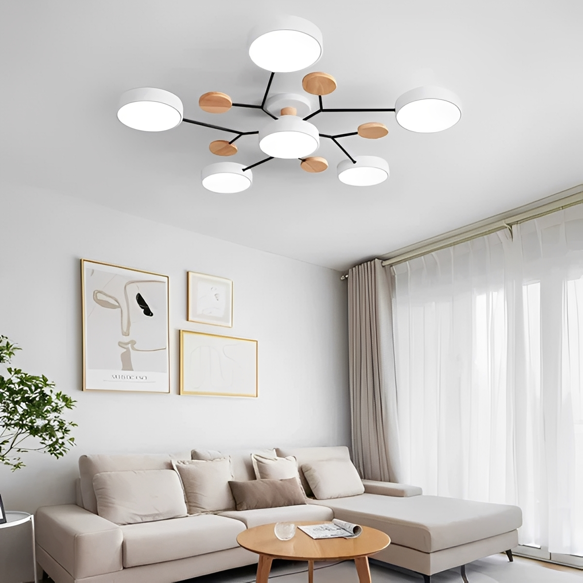 Lumo – Moderne, einfache LED-Deckenleuchte