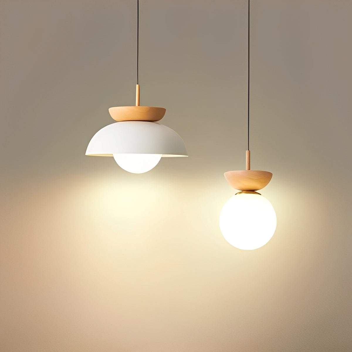 Haru – Moderne Deckenlampe aus Eisen