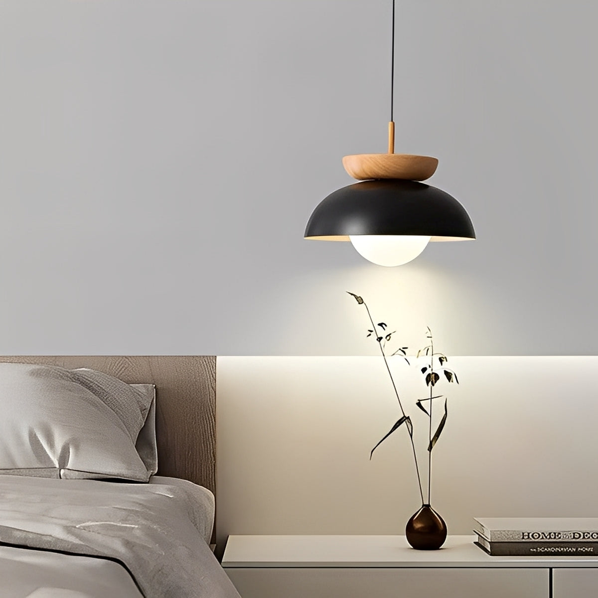 Haru – Moderne Deckenlampe aus Eisen