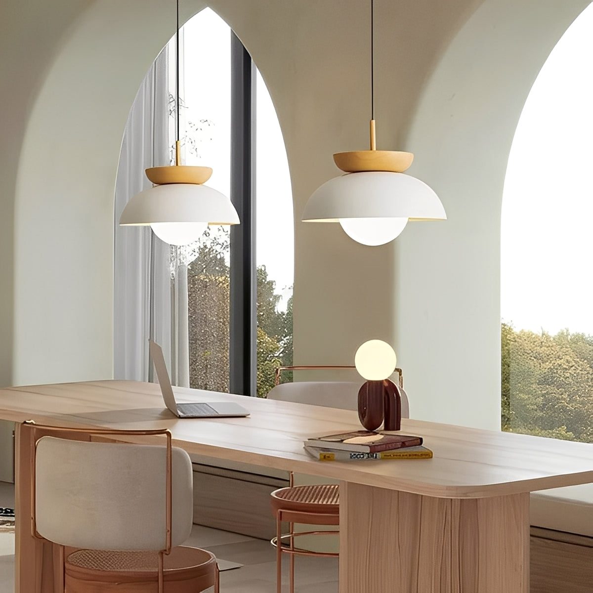 Haru – Moderne Deckenlampe aus Eisen