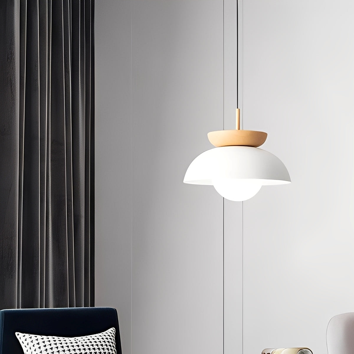 Haru – Moderne Deckenlampe aus Eisen