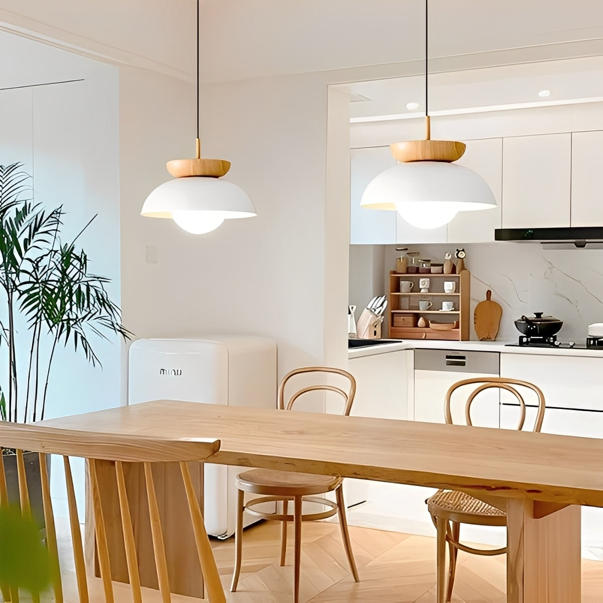 Haru – Moderne Deckenlampe aus Eisen