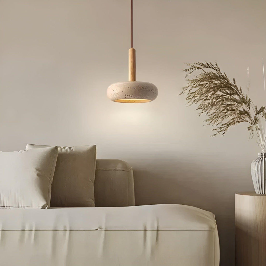 Kanso – Wabi-Sabi Deckenlampe im japanischen Retro-Look