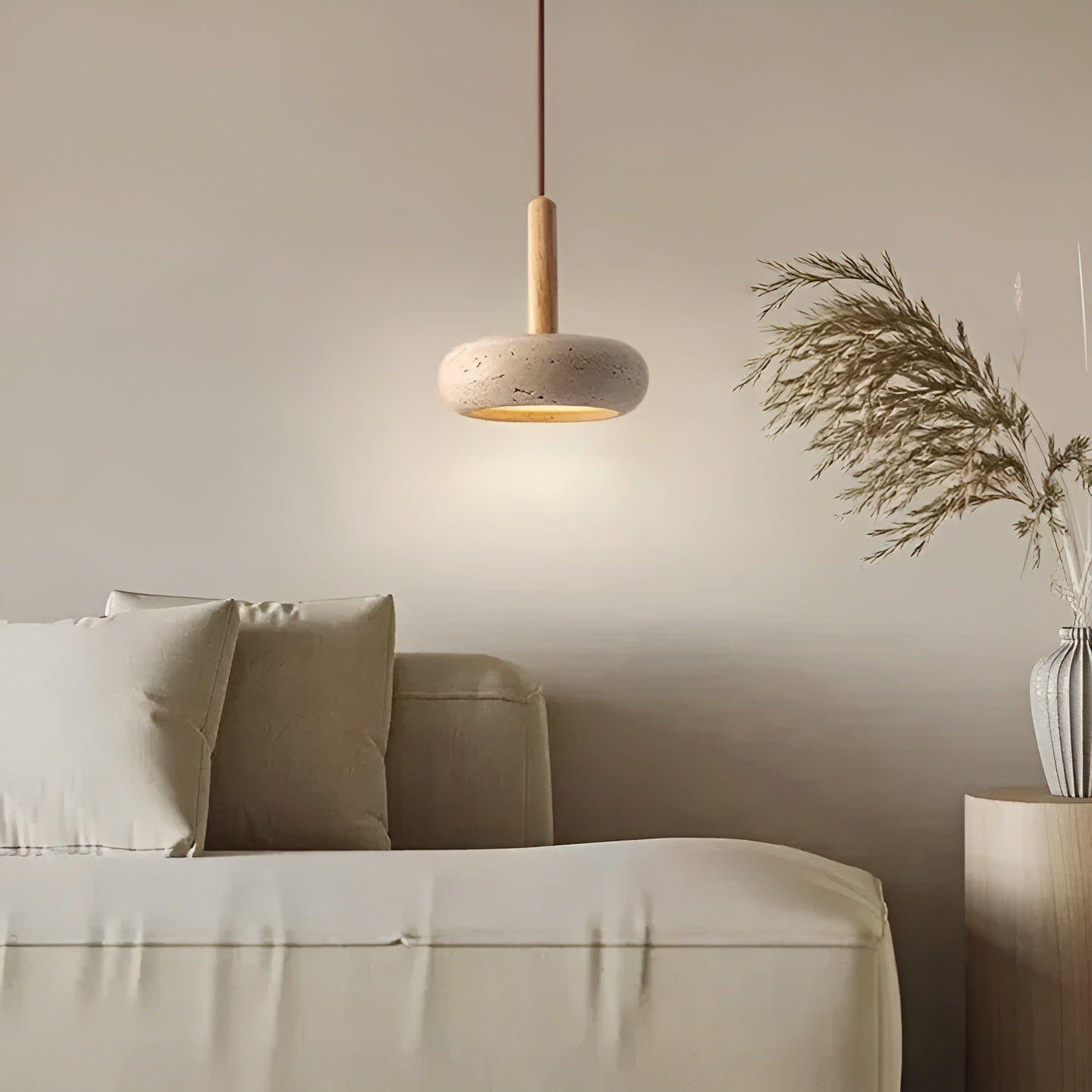 Kanso – Wabi-Sabi Deckenlampe im japanischen Retro-Look