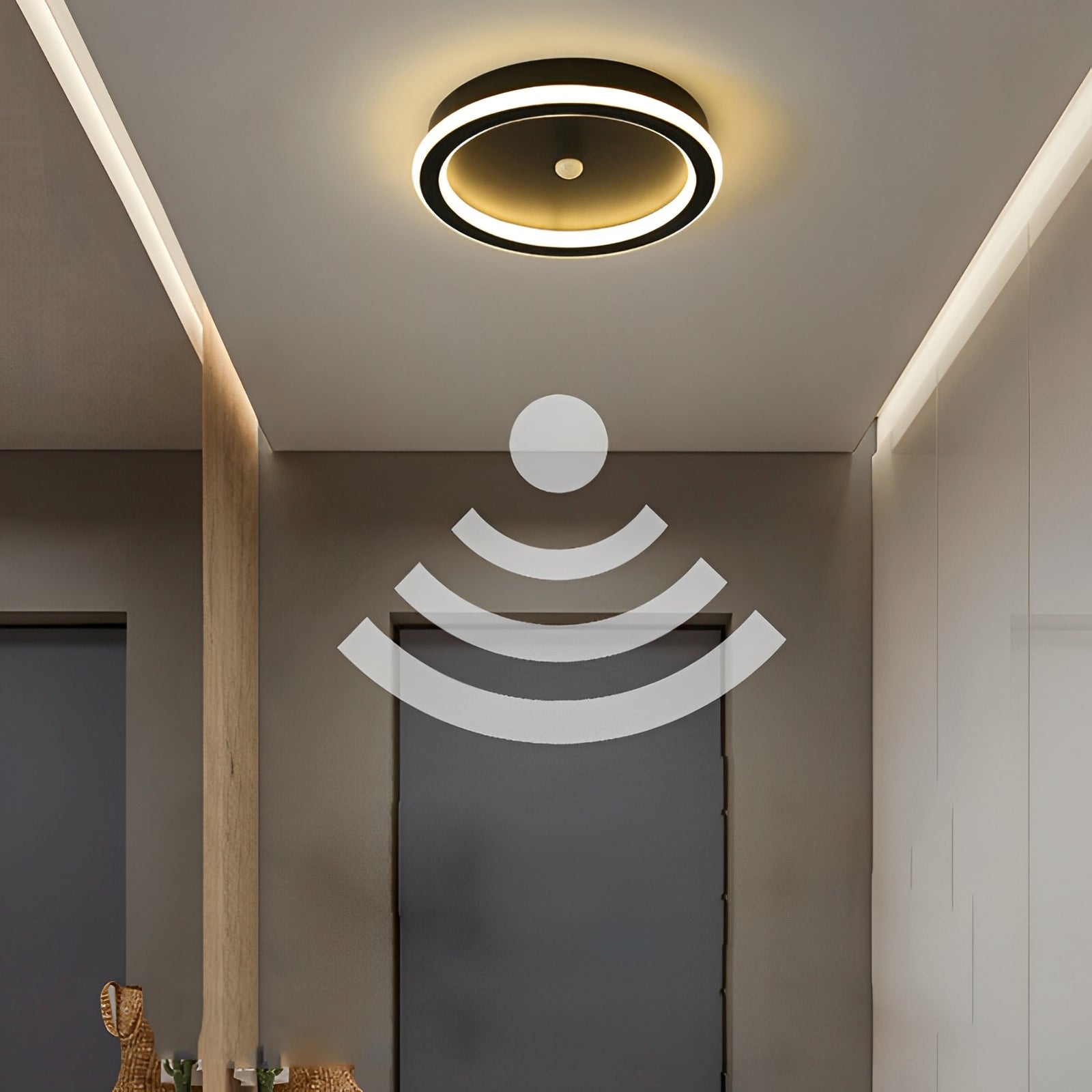 Sensora – LED-Lampe für die Decke mit Bewegungsmelder für automatisches Licht