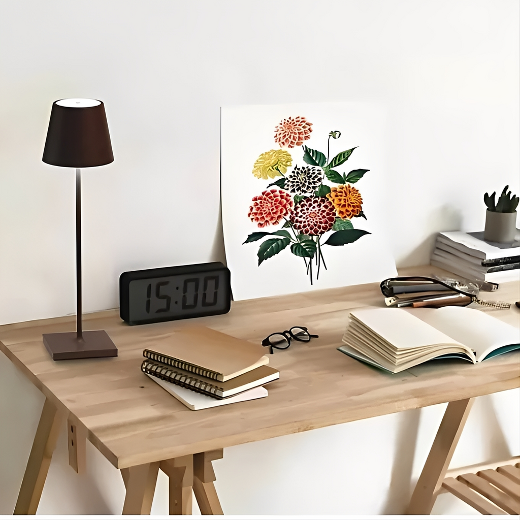 Isla – Wiederaufladbare Aluminium LED Tischleuchte